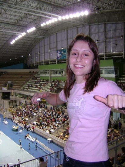 Atleta da Unochapecó/Nilo Tozzo na Seleção Brasileira Universitária
