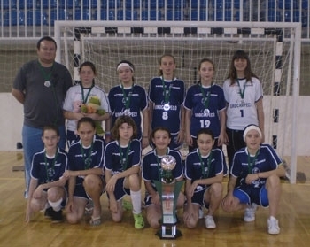 Apresentadas equipes do futsal feminino sub 13 e sub 15 e escolinhas