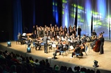 <p>Aproximandamente mil pessoas assistiram às apresentações das seis orquestras.</p>