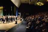 <p>Aproximandamente mil pessoas assistiram às apresentações das seis orquestras.</p>