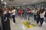 <p>Estudantes visitam os veículos de comunicação da capital Gaúcha.</p>