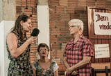 <p>A primeira edição da Rádio Santa Paulina foi realizada pelos moradores do bairro em parceria com o curso de Jornalismo da Uno</p>