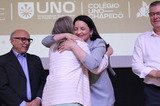 <p>67 técnicos e docentes foram homenageados no evento.</p>