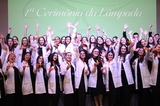 <p>Participaram da Cerimônia estudantes do 8° e 10° períodos de Enfermagem.</p>