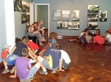 Atividades realizadas com alunos após visita a exposição de arqueologia, no Memorial Attílio Fontana de Concórdia