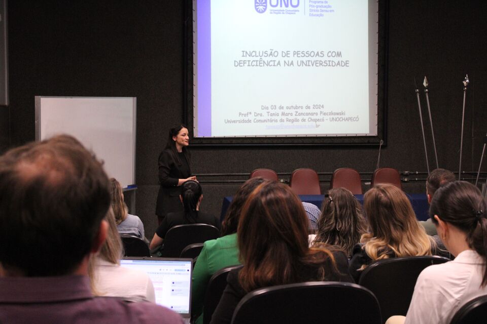 Unochapecó realiza a VII Roda de Conversa de Inclusão e Acessibilidade